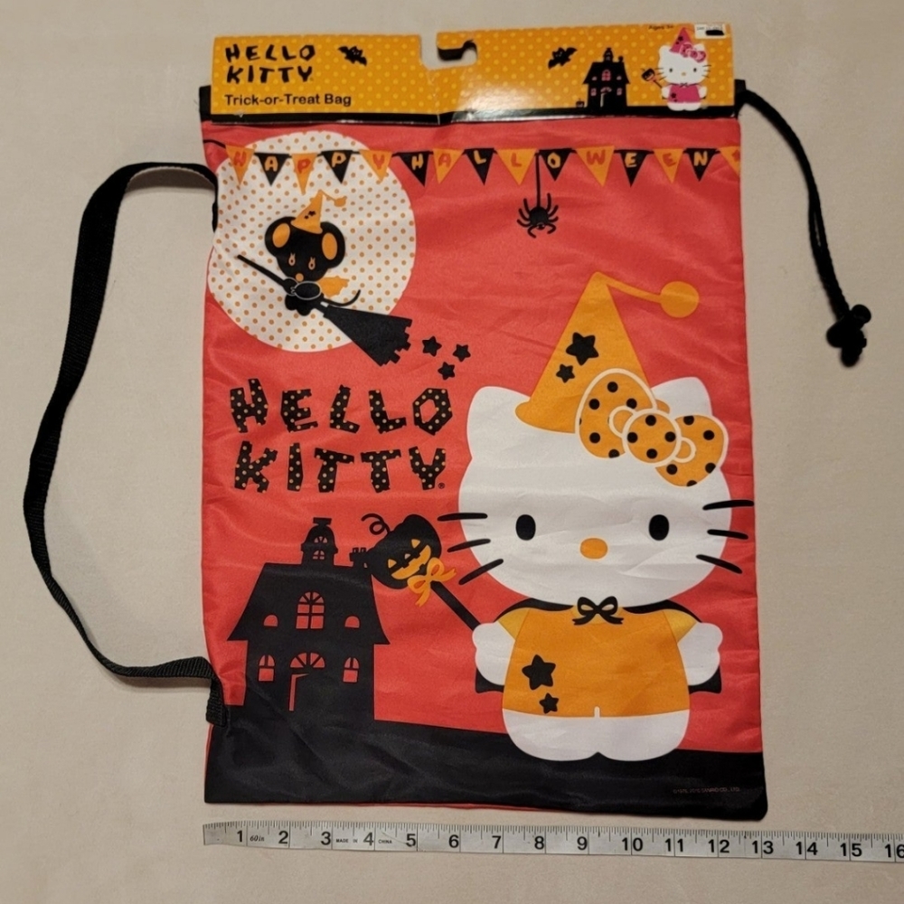 NEW Hello Kitty Halloween Trick or Treat bag Sanrio
